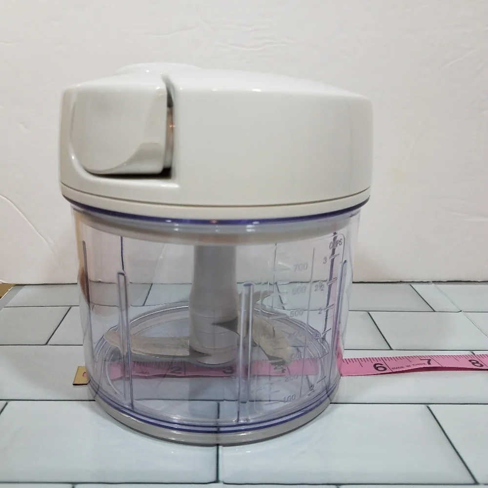 Pampered Chef Manual Food Processor 2581 3 Cup